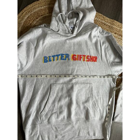 BETTER GIFT SHOP Men's Better Gift Shop Hooded Sweatshirt Size L - Picture 4 of 6